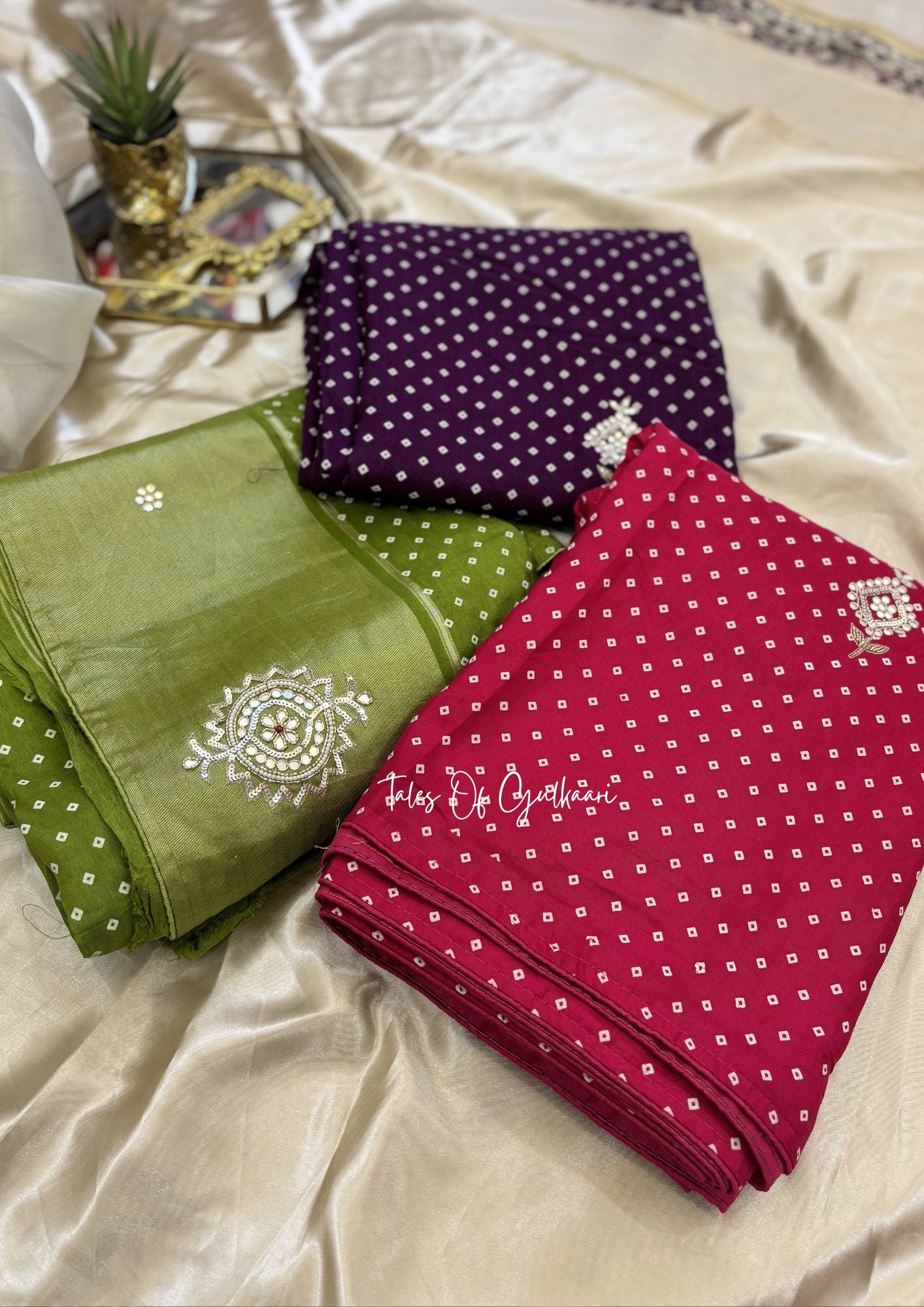 The Bandhej ~ Soft Uppada Silk Saree with Zari pallu ~ Pink