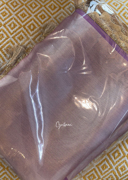 The Lavender Hues - Tissue Banarasi silk from "The Sakhi Collection"
