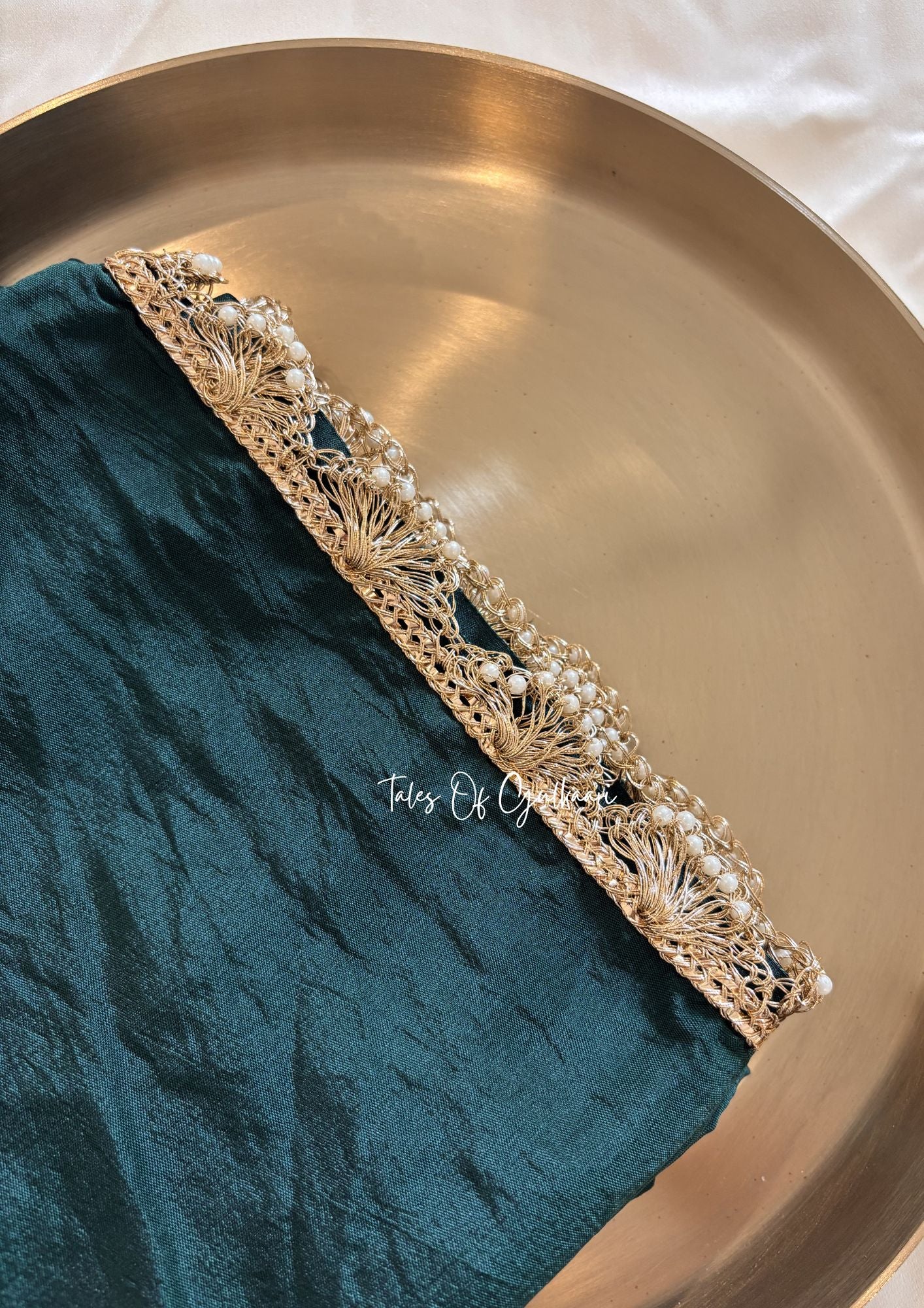 The Meher ~ Butter Silk Saree in Pink with Contrast Blouse & Lace Work